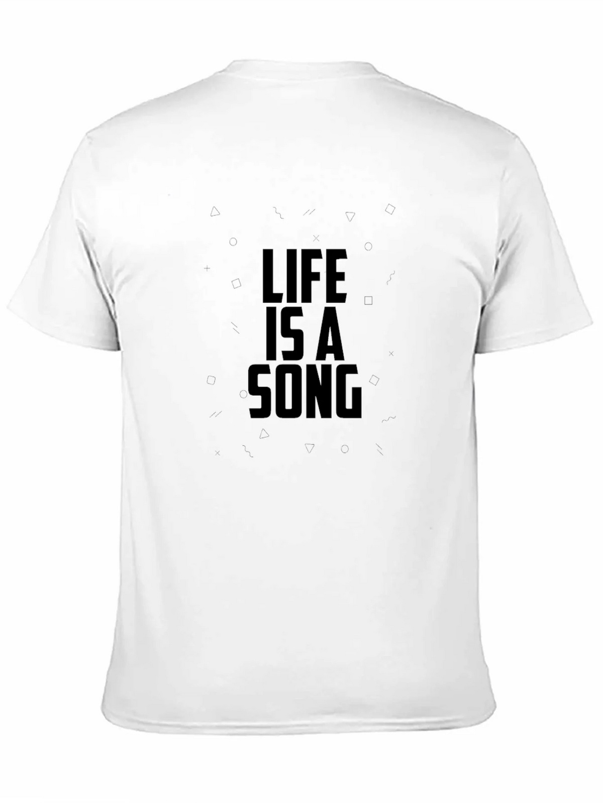 Life is a Song Black Graphic Tee product image 9