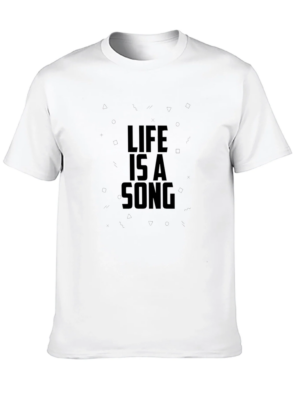 Life is a Song Black Graphic Tee product image 8