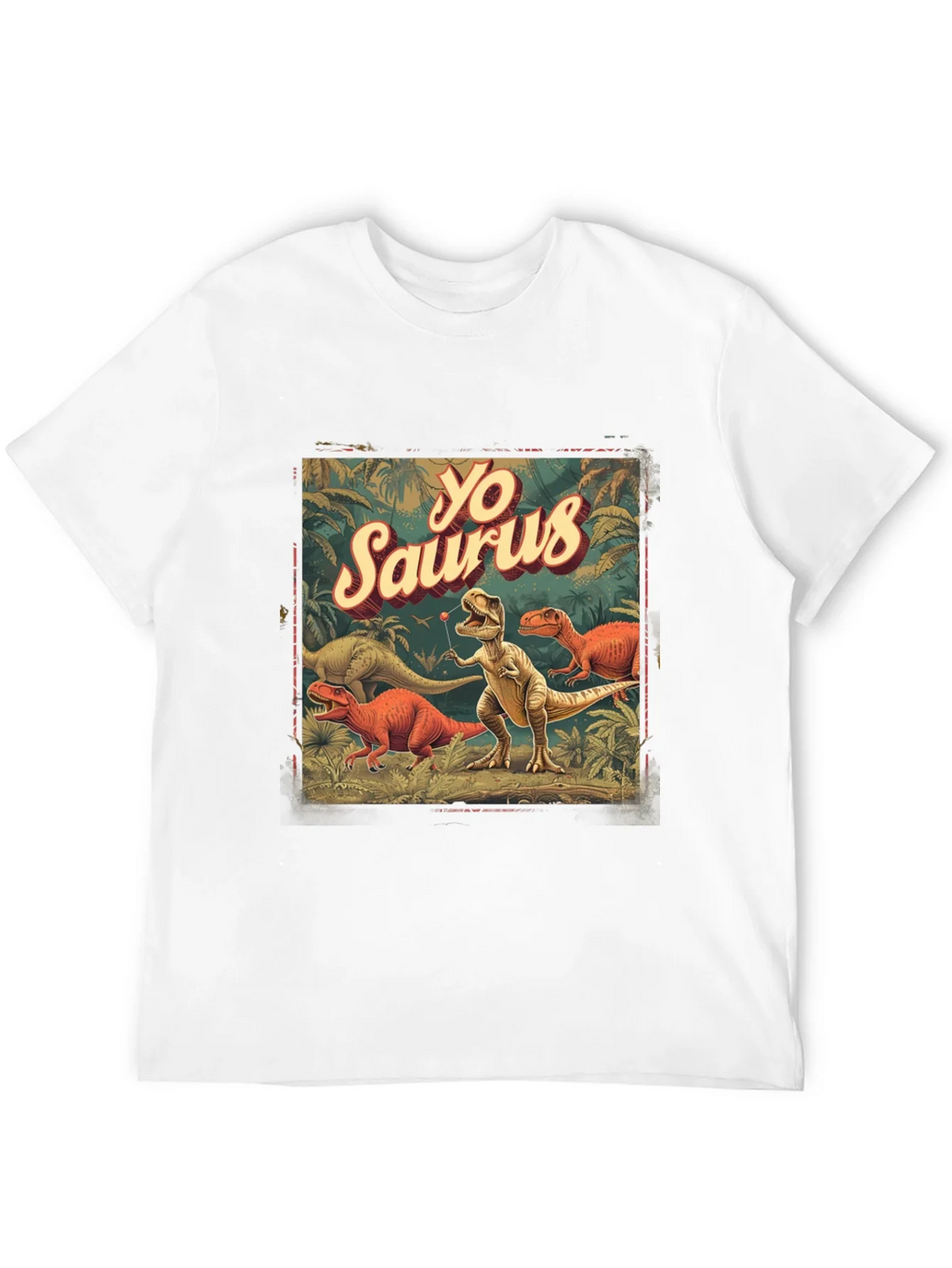 Yo Saurus Dinosaur Graphic Tee product image 11