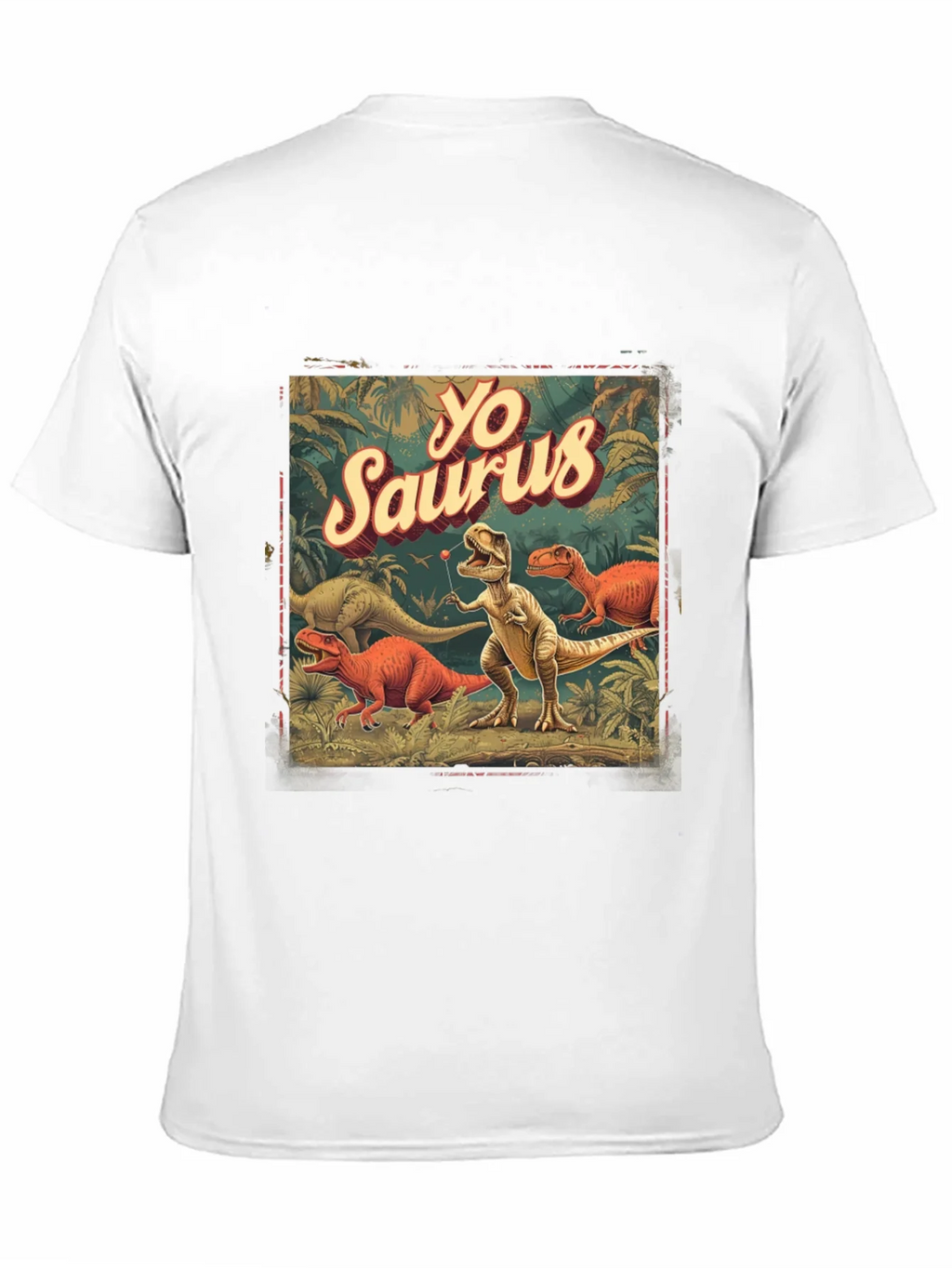 Yo Saurus Dinosaur Graphic Tee product image 10