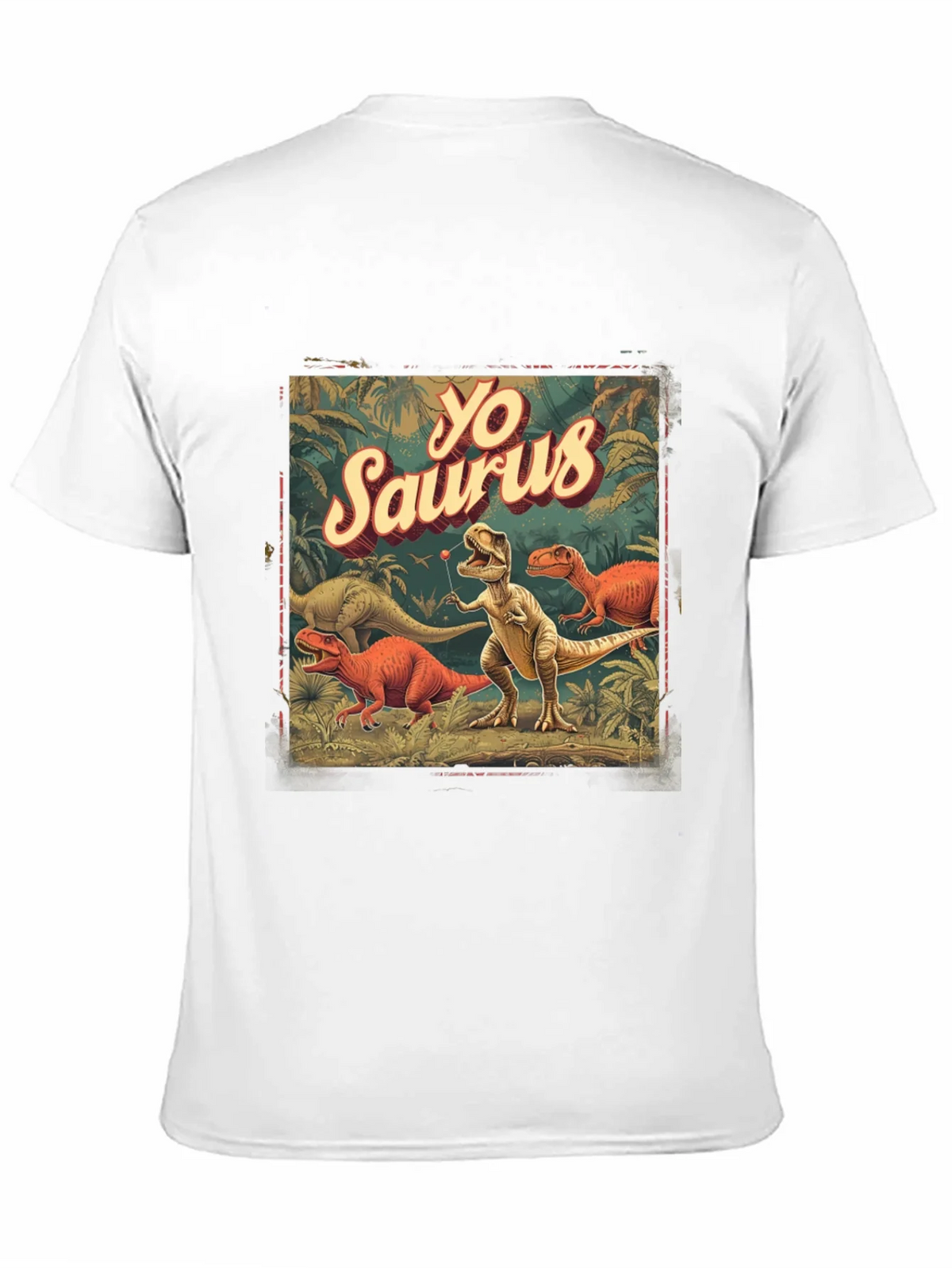 Yo Saurus Dinosaur Graphic Tee product image 10
