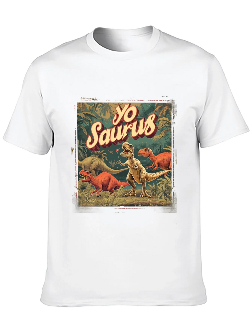 Yo Saurus Dinosaur Graphic Tee product image 9