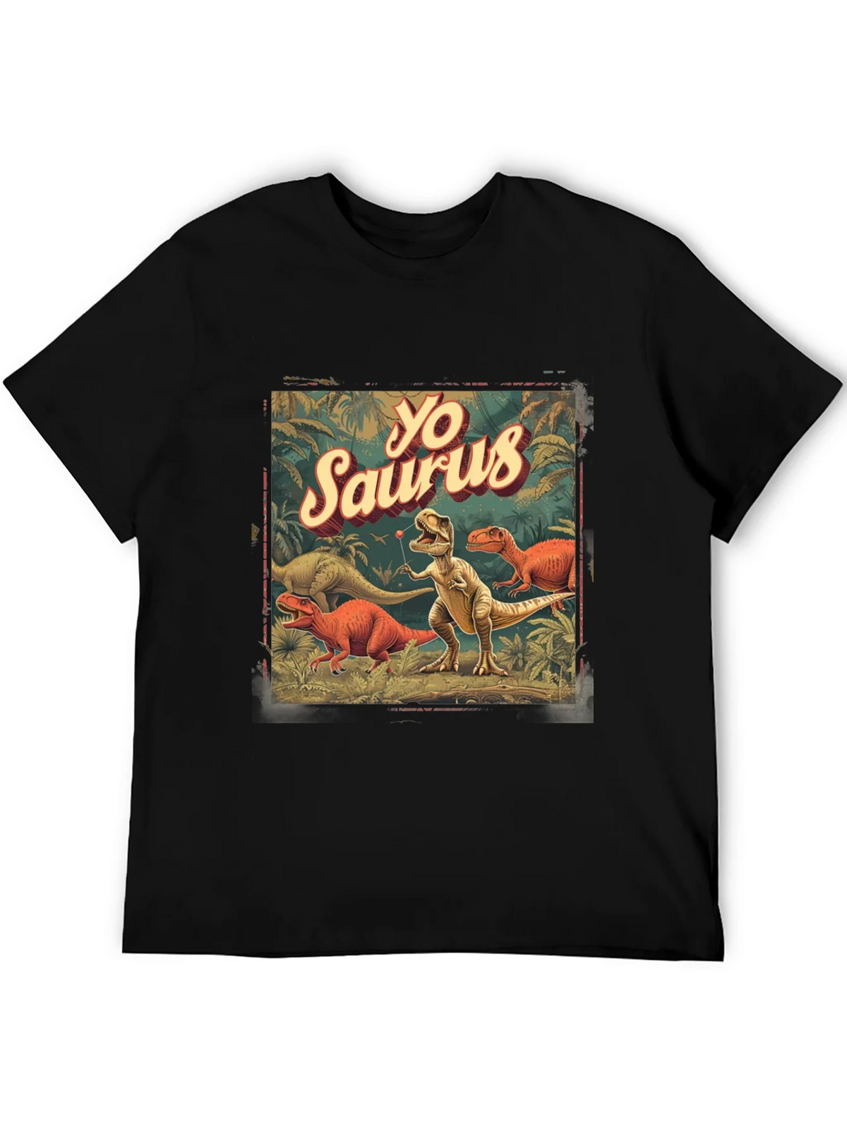 Yo Saurus Dinosaur Graphic Tee product image 5