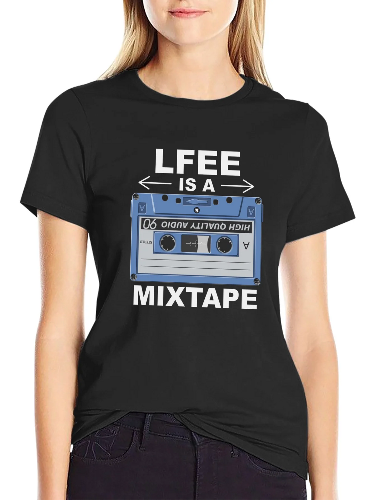 Life is a Mixtape T-Shirt - Retro Music Tee product image 1