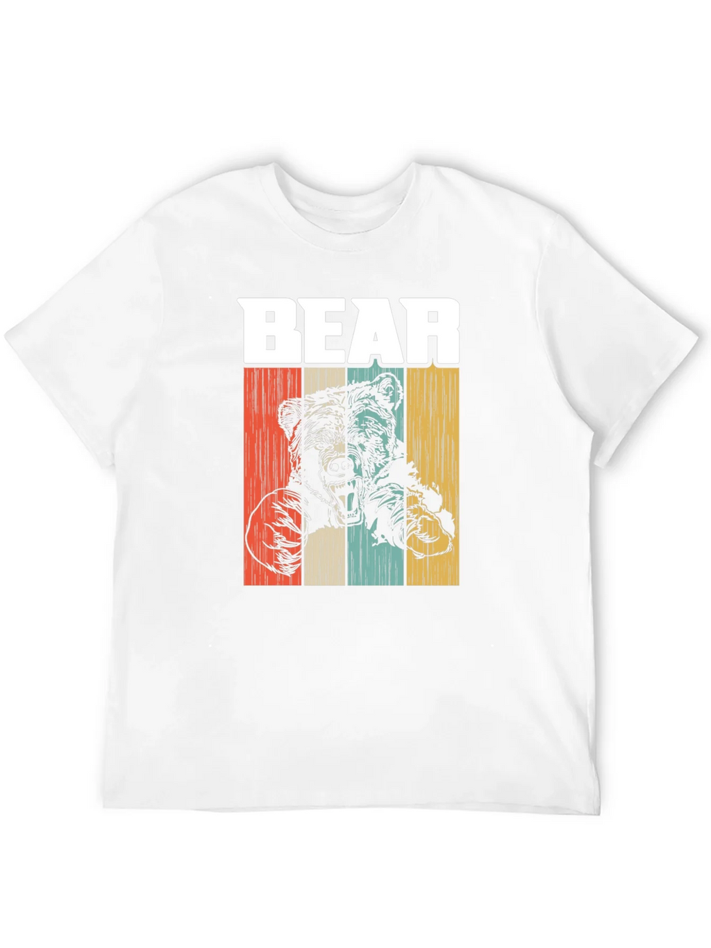 Vintage Style Bear Graphic T-Shirt product image 7