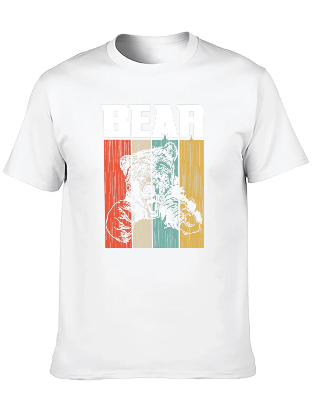 Vintage Style Bear Graphic T-Shirt product image 6