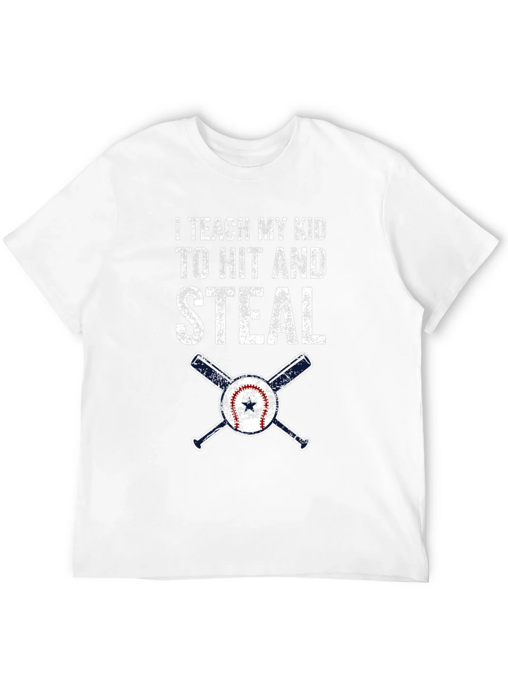 I Teach My Kid To Hit and Steal Baseball T-Shirt product image 11