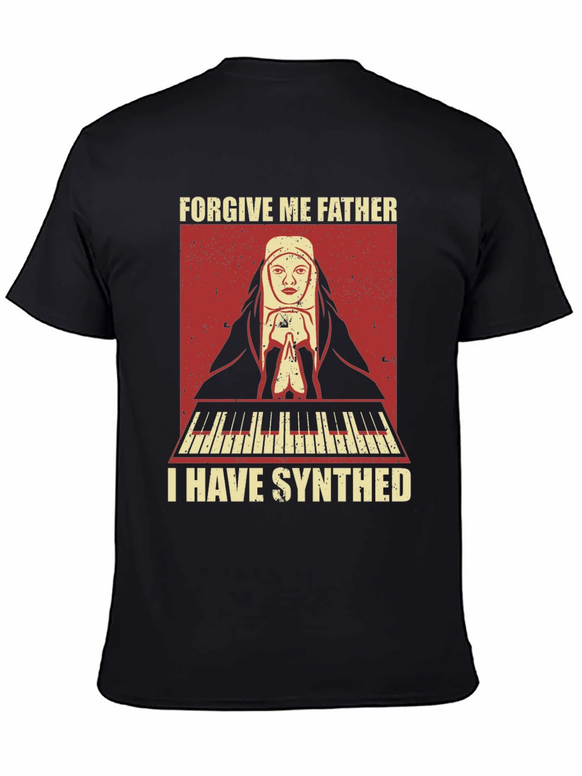 Forgive Me Father I Have Synthed T-Shirt product image 4