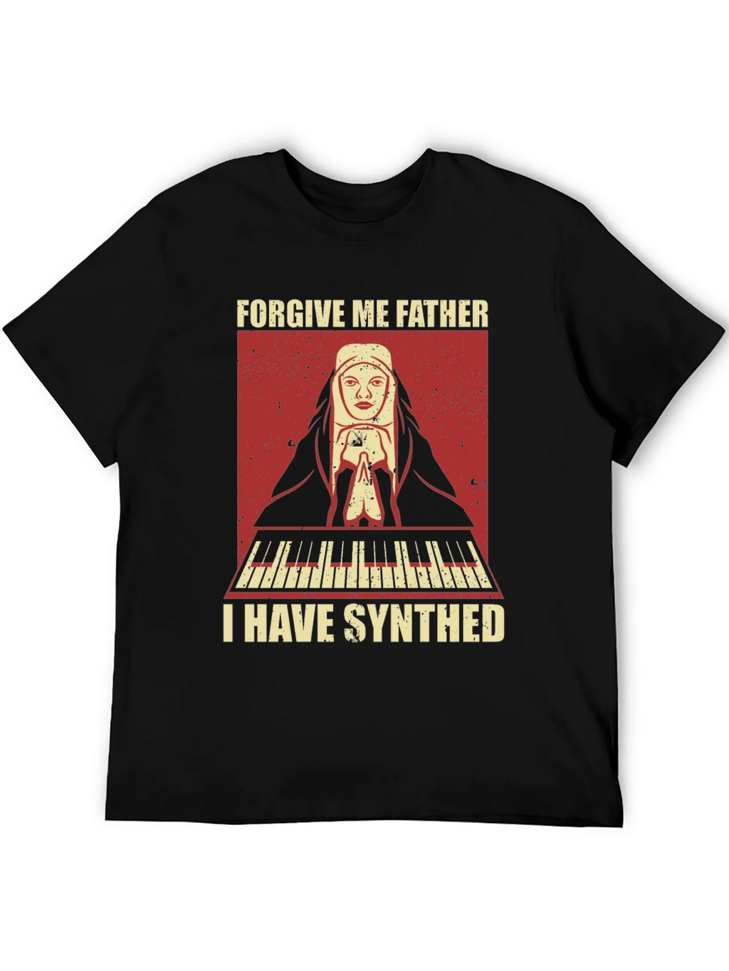 Forgive Me Father I Have Synthed T-Shirt product image 5