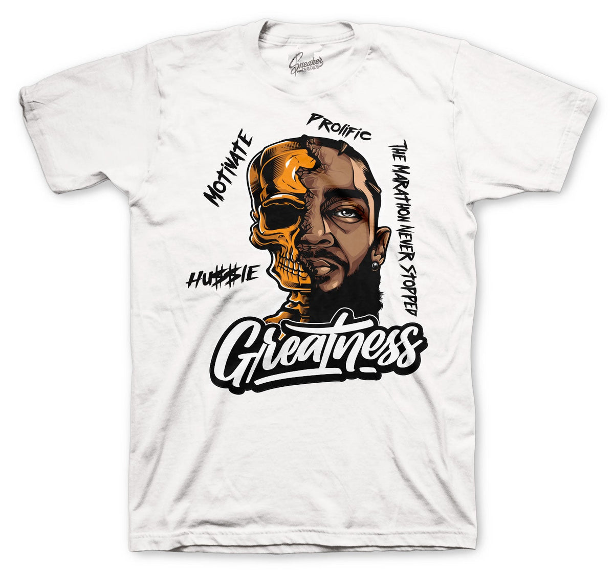 Retro 4 Orange Metallic Great Nip Shirt