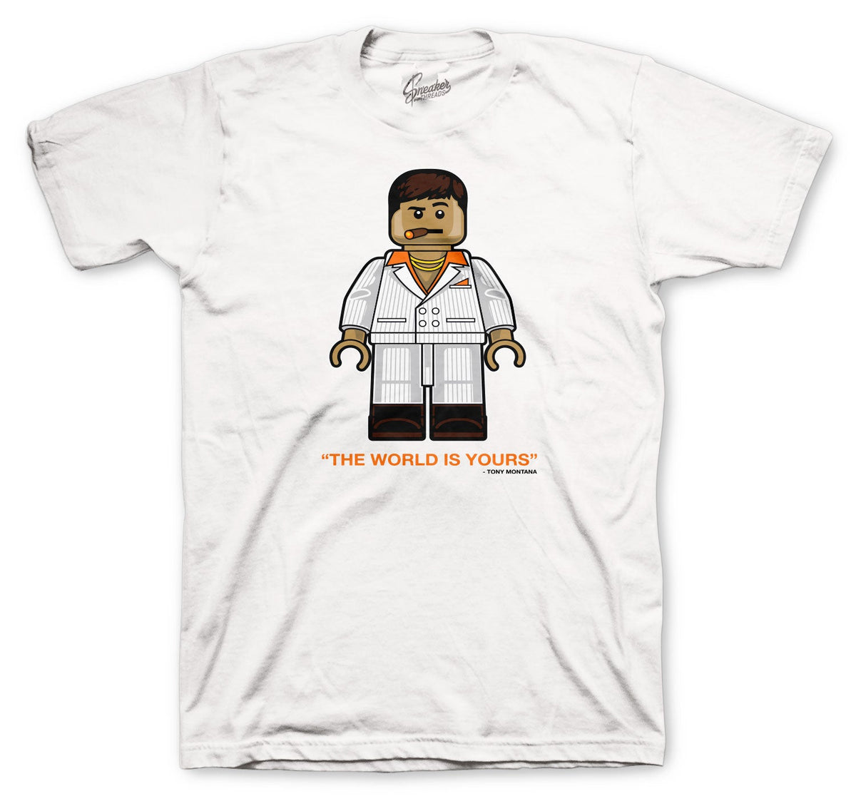 Retro 4 Orange Metallic Tony Bic Shirt