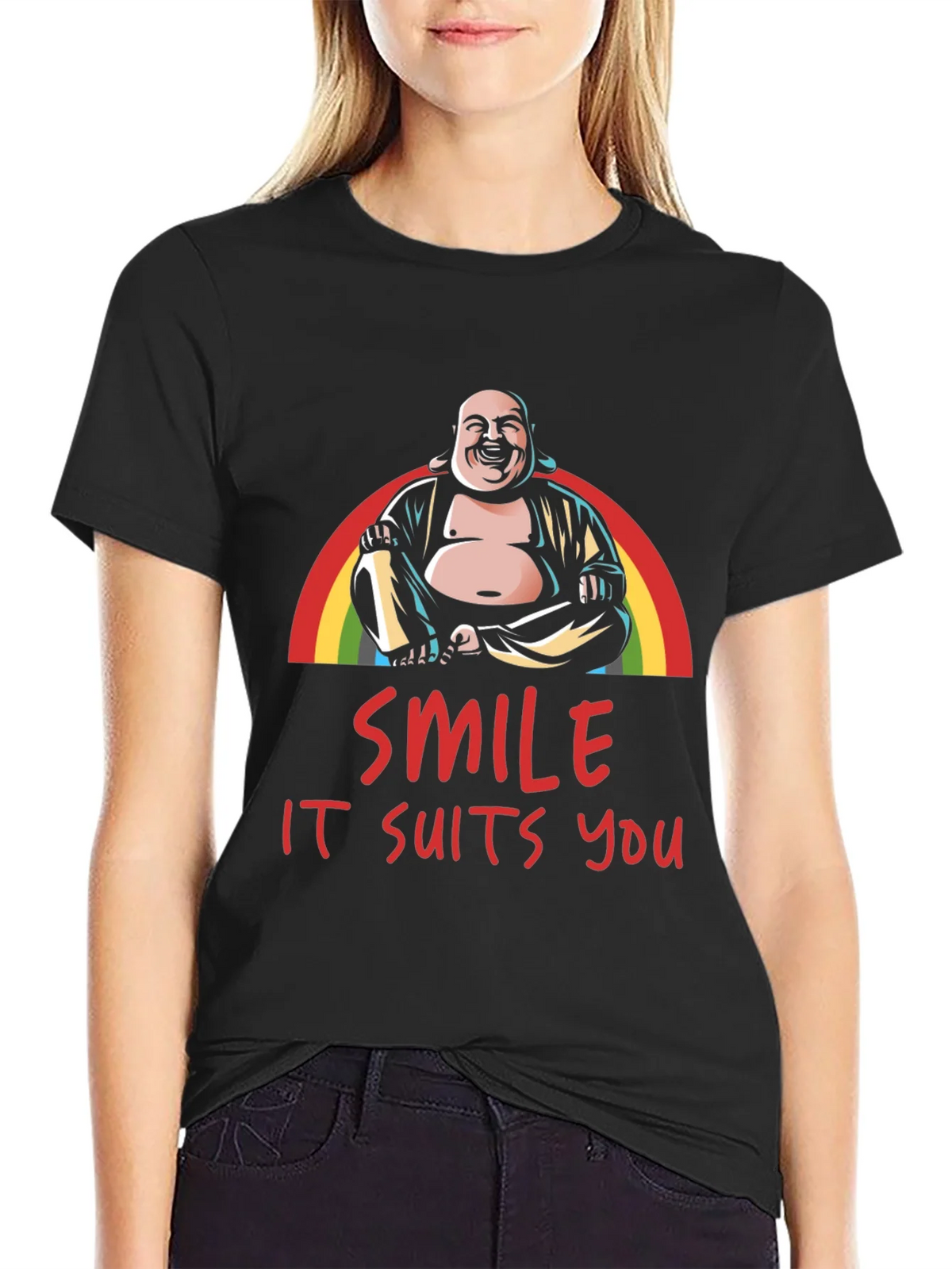 Buddha Smile T-Shirt - It Suits You! product image 2