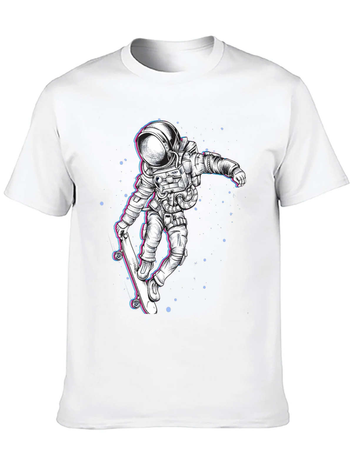 Astronaut Skateboard Graphic Tee - Black product image 9