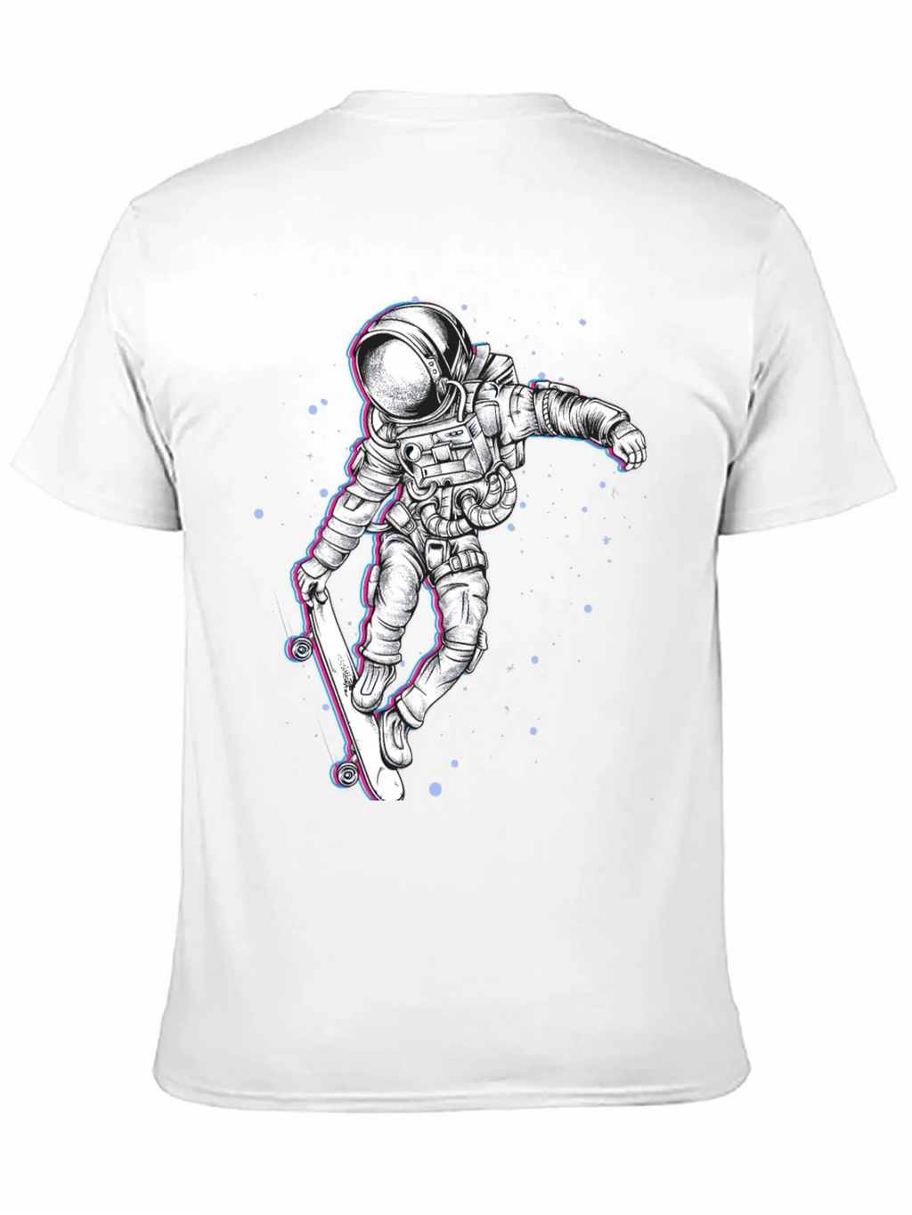 Astronaut Skateboard Graphic Tee - Black product image 10