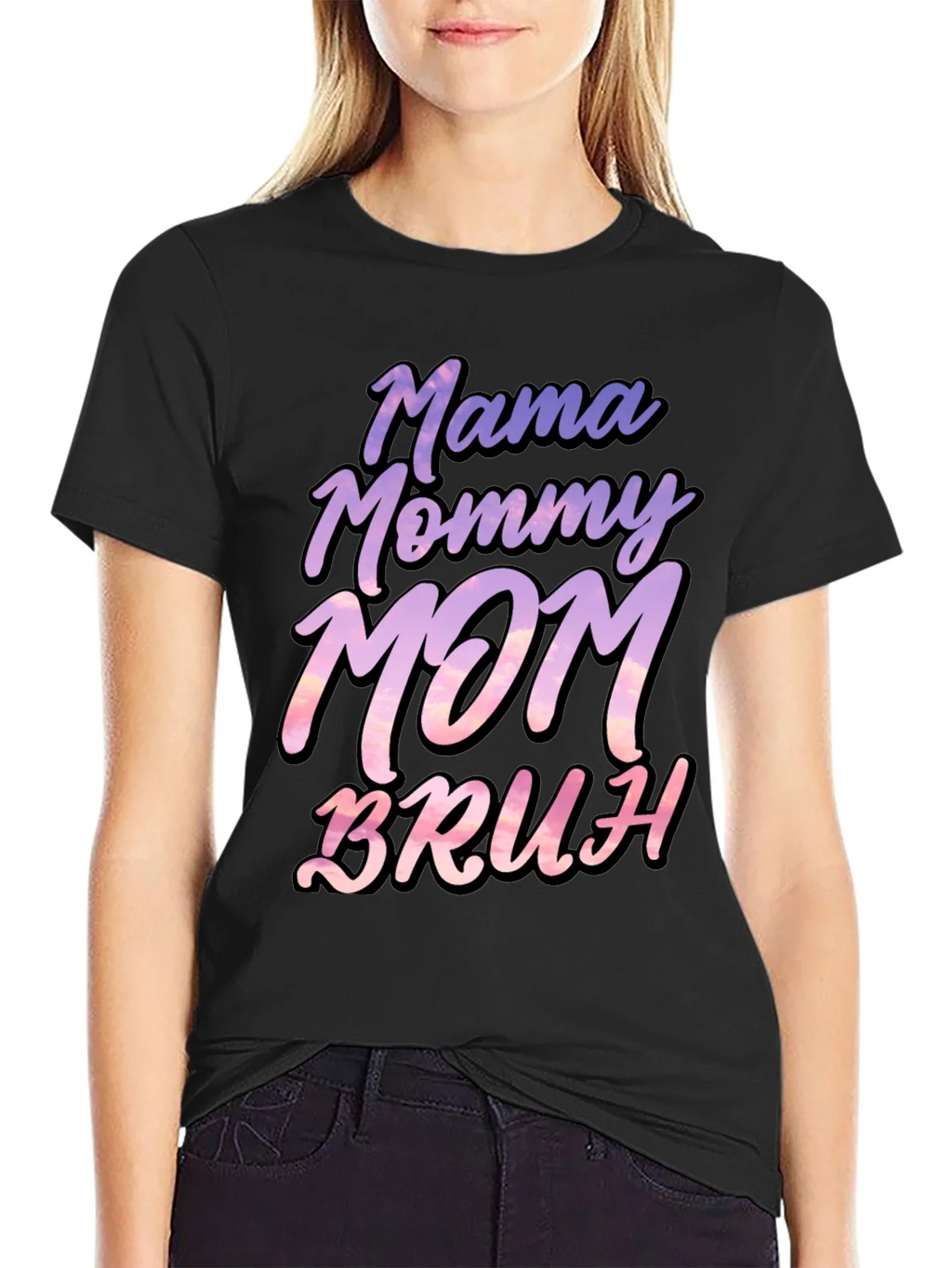 Mama Mommy Mom Bruh T-Shirt - Funny Mothers Day Tee product image 2