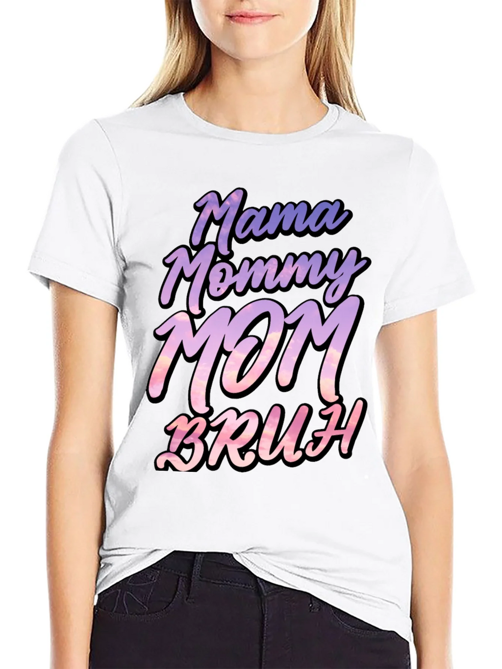 Mama Mommy Mom Bruh T-Shirt - Funny Mothers Day Tee product image 8