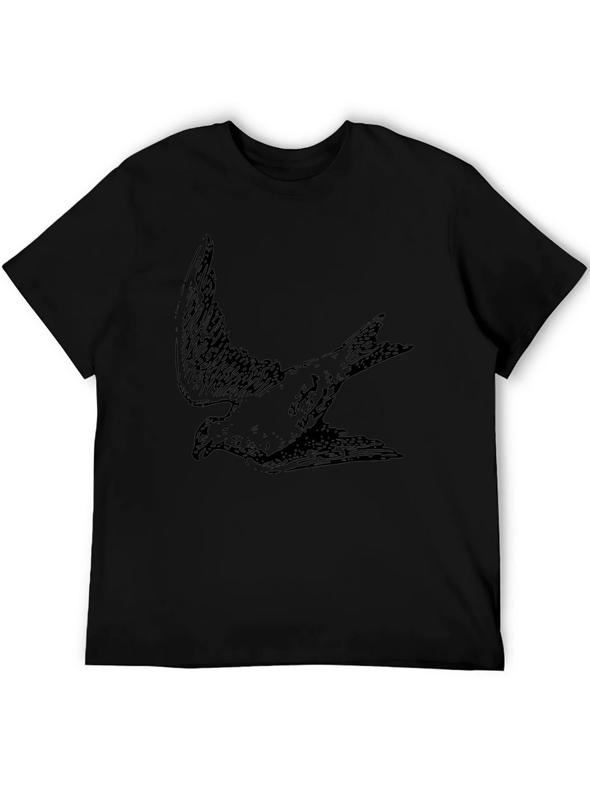 Black Bird Graphic Tee - Comfort Fit product image 5