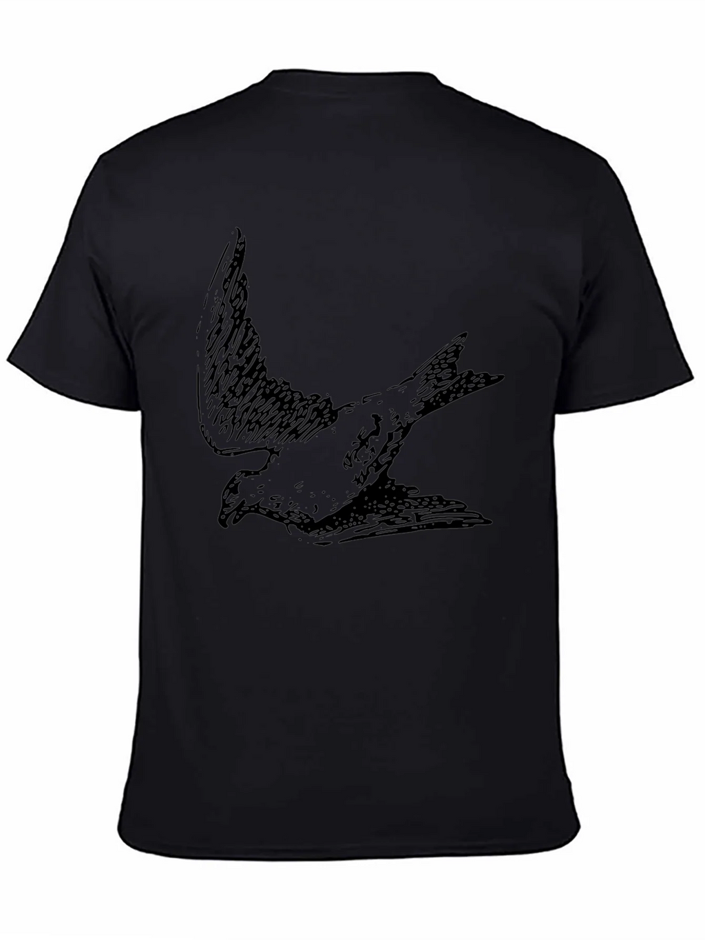 Black Bird Graphic Tee - Comfort Fit product image 4