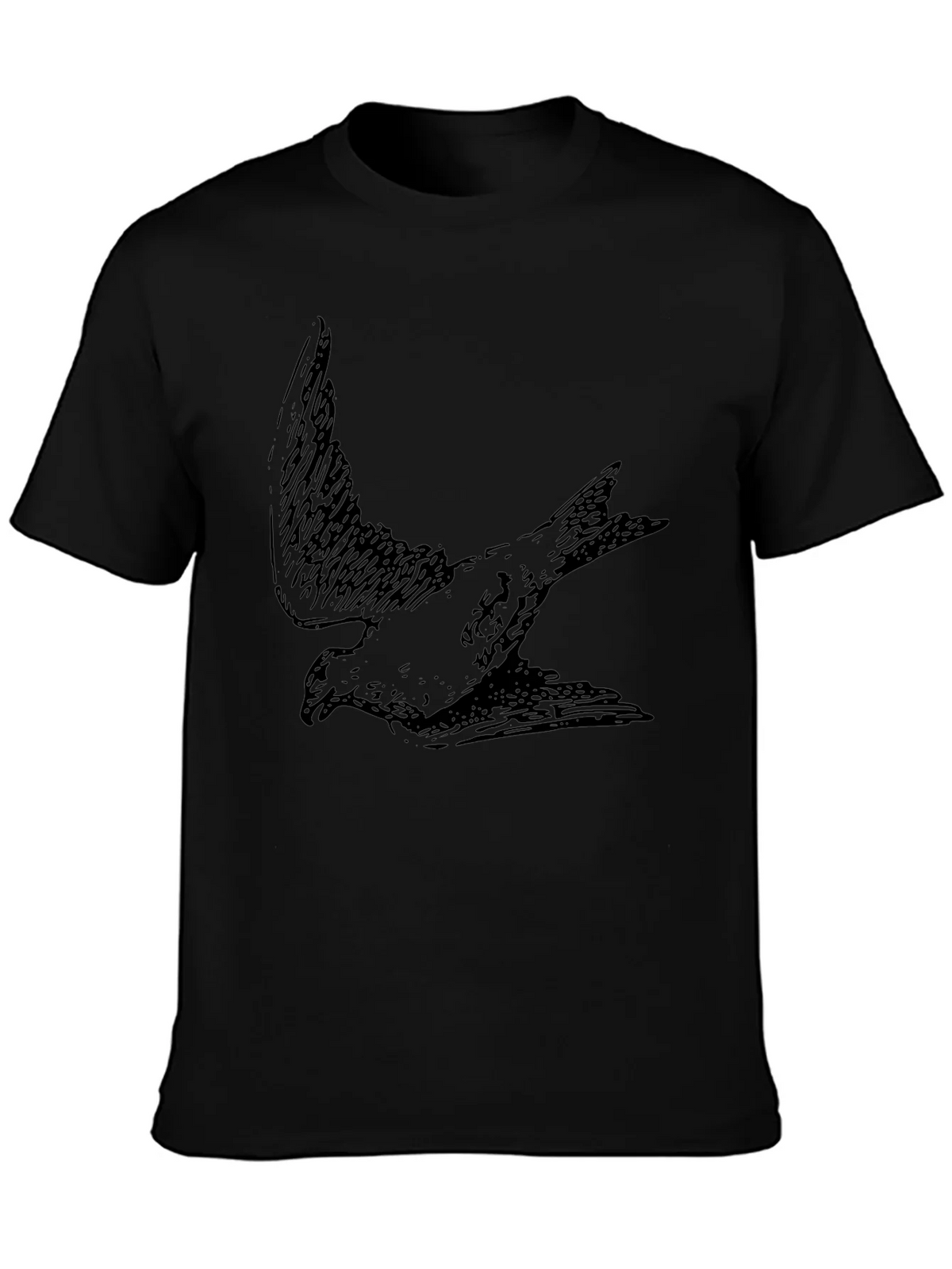 Black Bird Graphic Tee - Comfort Fit product image 3