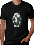 Funny Monkey Not Again! Graphic Tee - Unisex product image 1