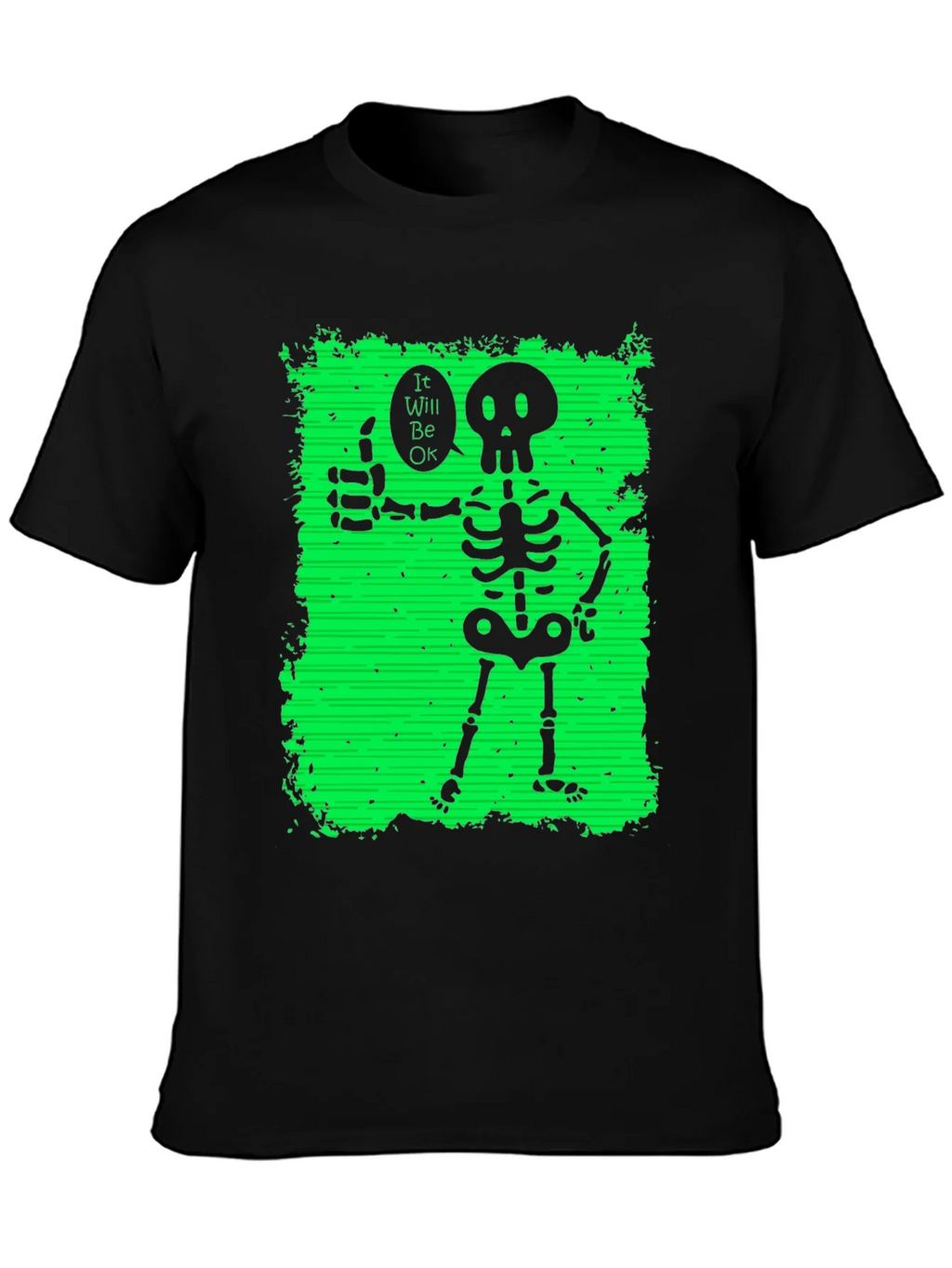 Skeleton Thumbs Up Graphic T-Shirt product image 3