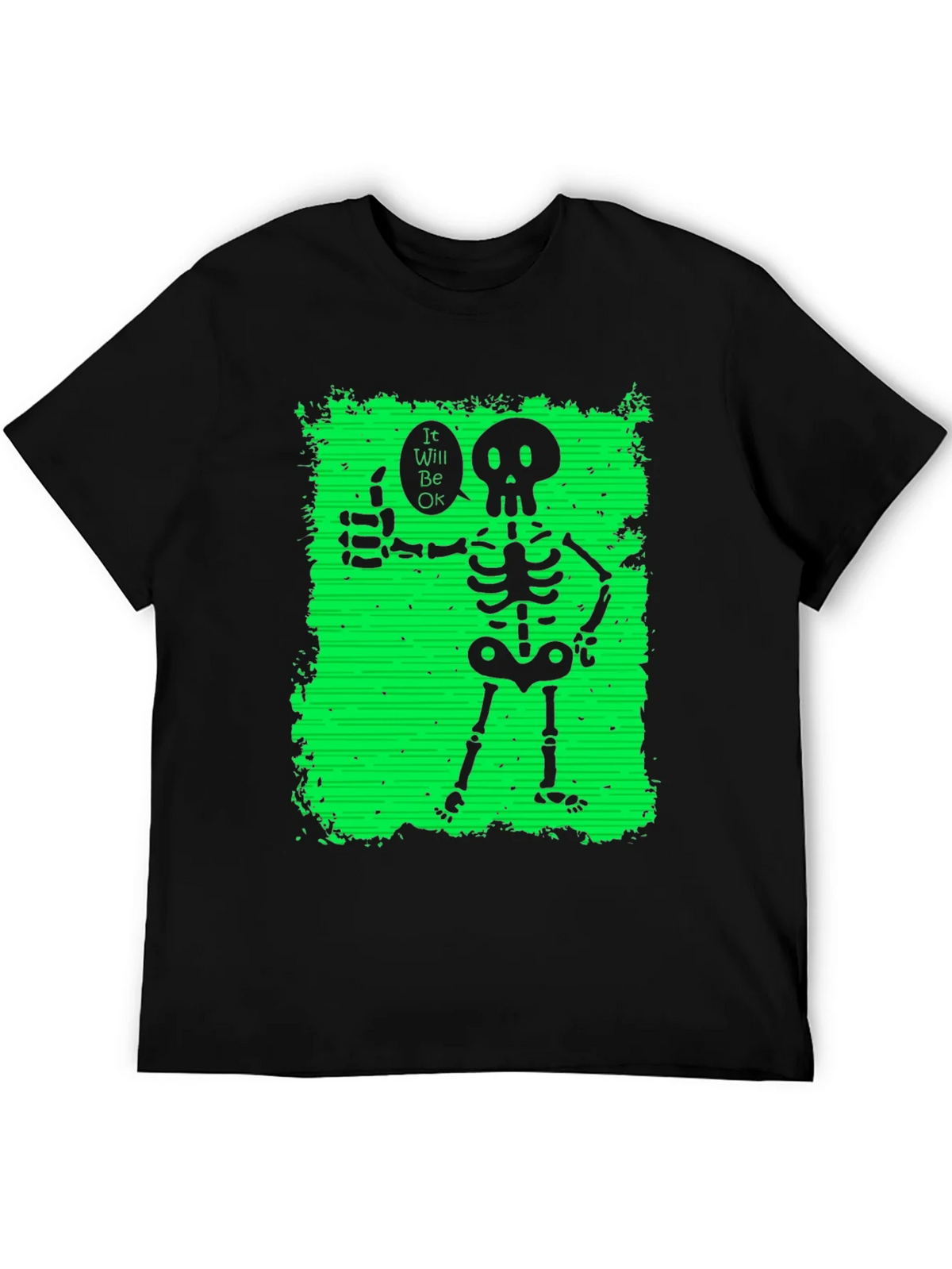 Skeleton Thumbs Up Graphic T-Shirt product image 5