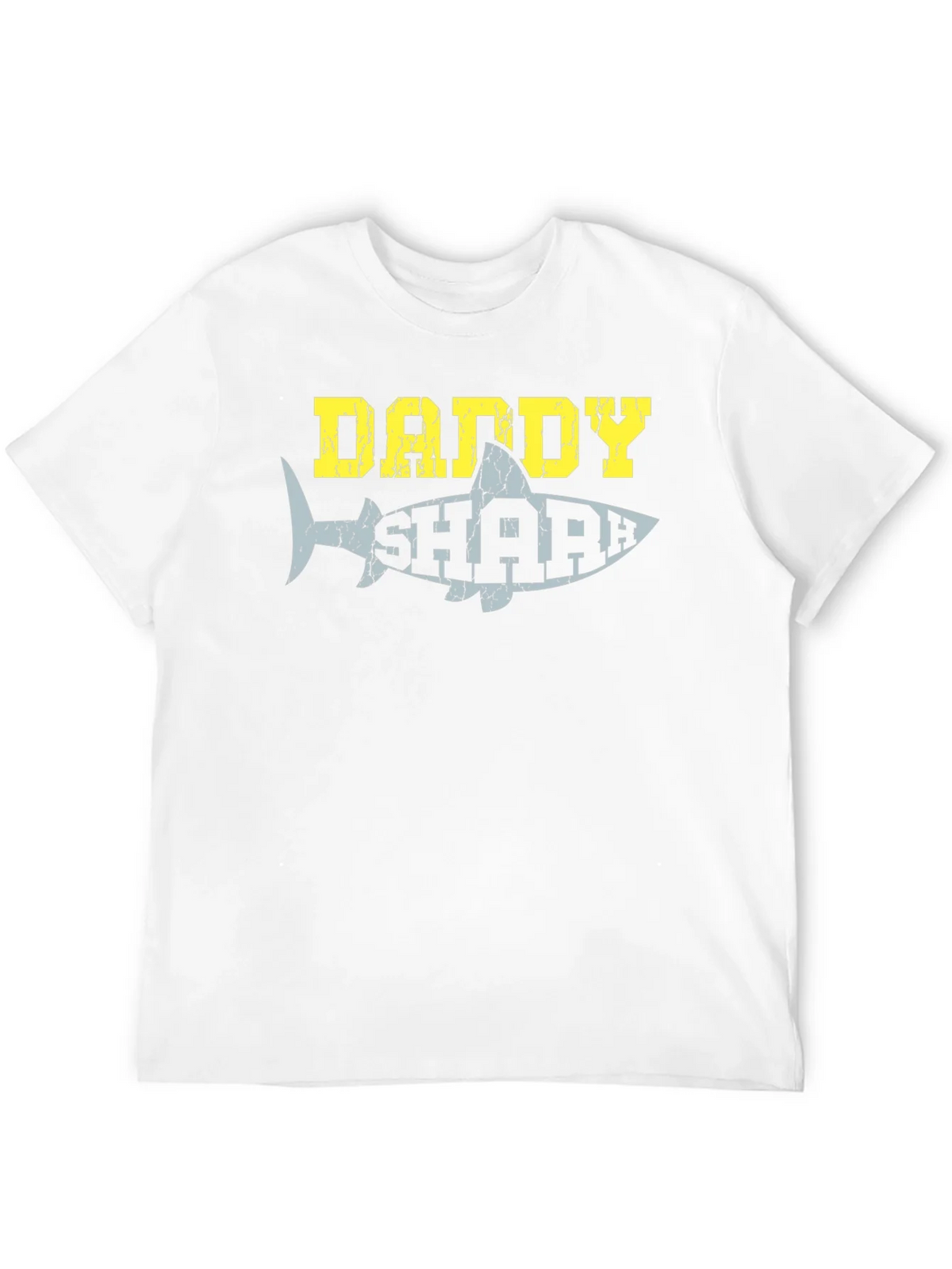 Daddy Shark Graphic Tee - Black Cotton T-Shirt product image 10