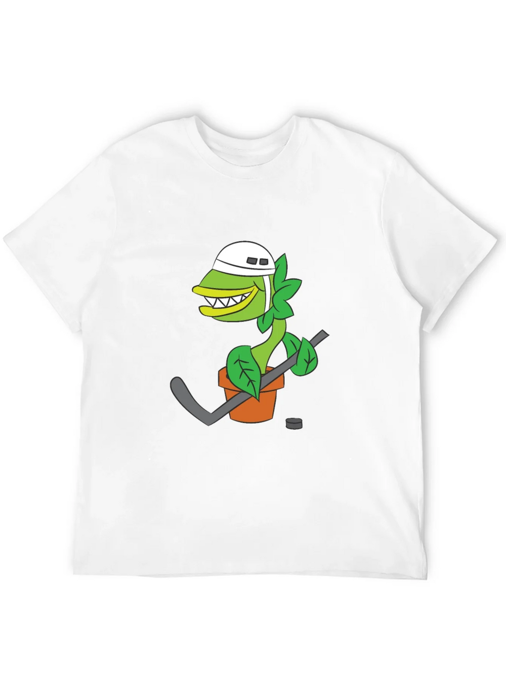 Hockey Plant T-Shirt - Funny Cartoon Design product image 11