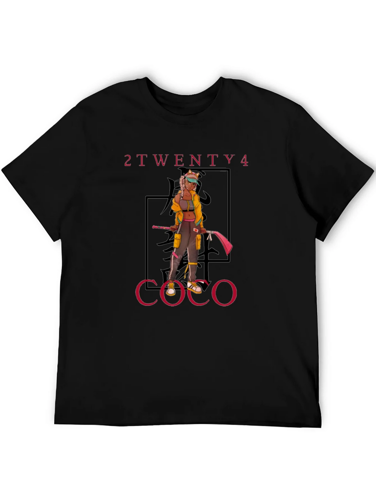 2Twenty4 Coco Anime Graphic Tee - Black product image 5