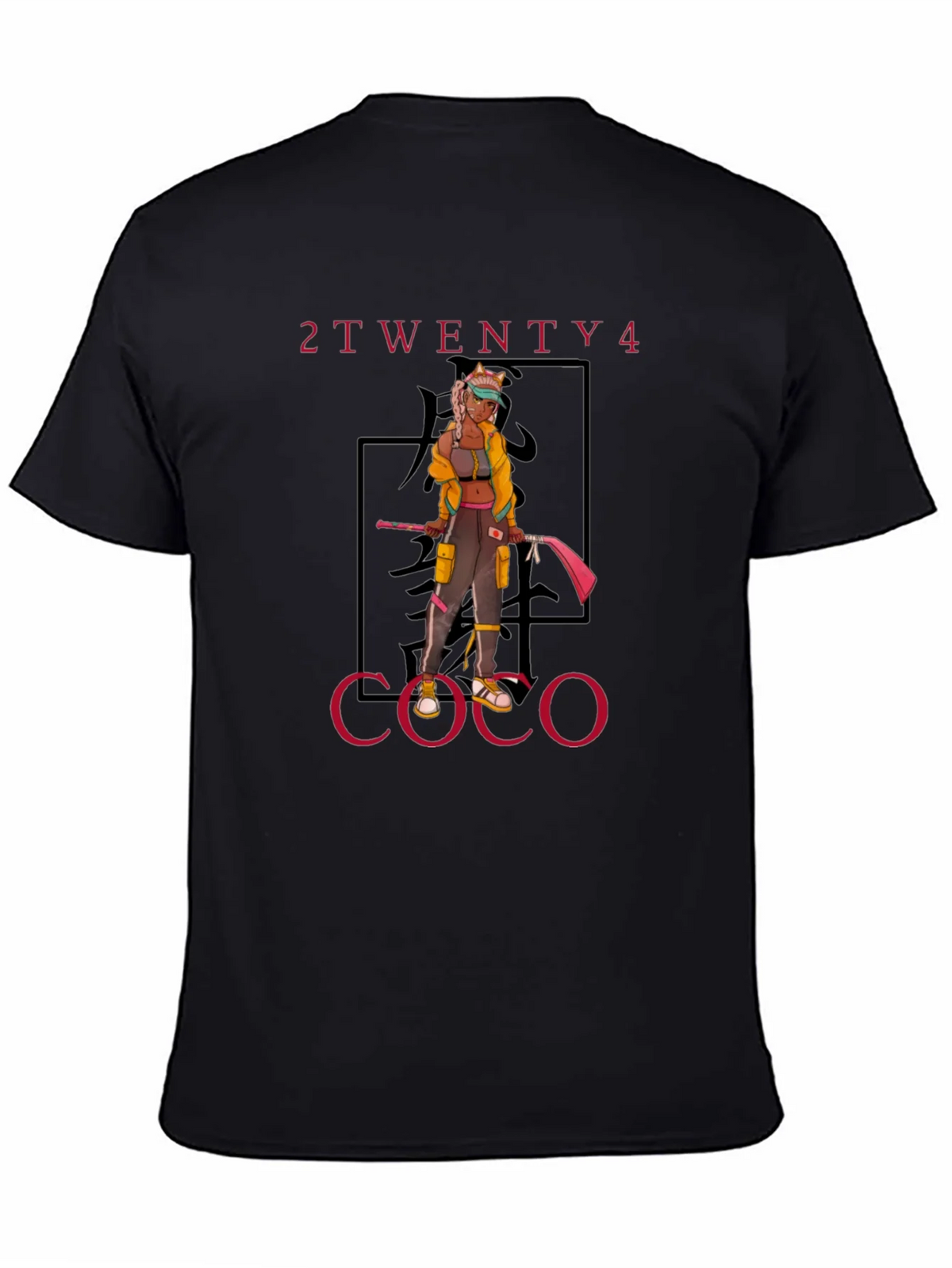 2Twenty4 Coco Anime Graphic Tee - Black product image 4