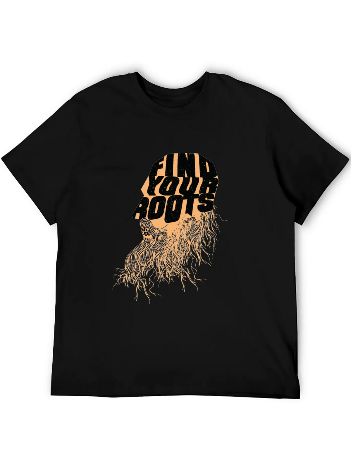 Find Your Roots Graphic Black T-Shirt product image 5