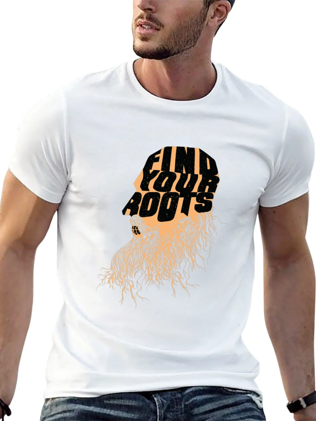 Find Your Roots Graphic Black T-Shirt product image 12