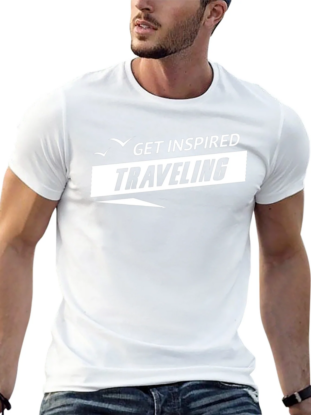 Get Inspired Traveling Graphic T-Shirt product image 5