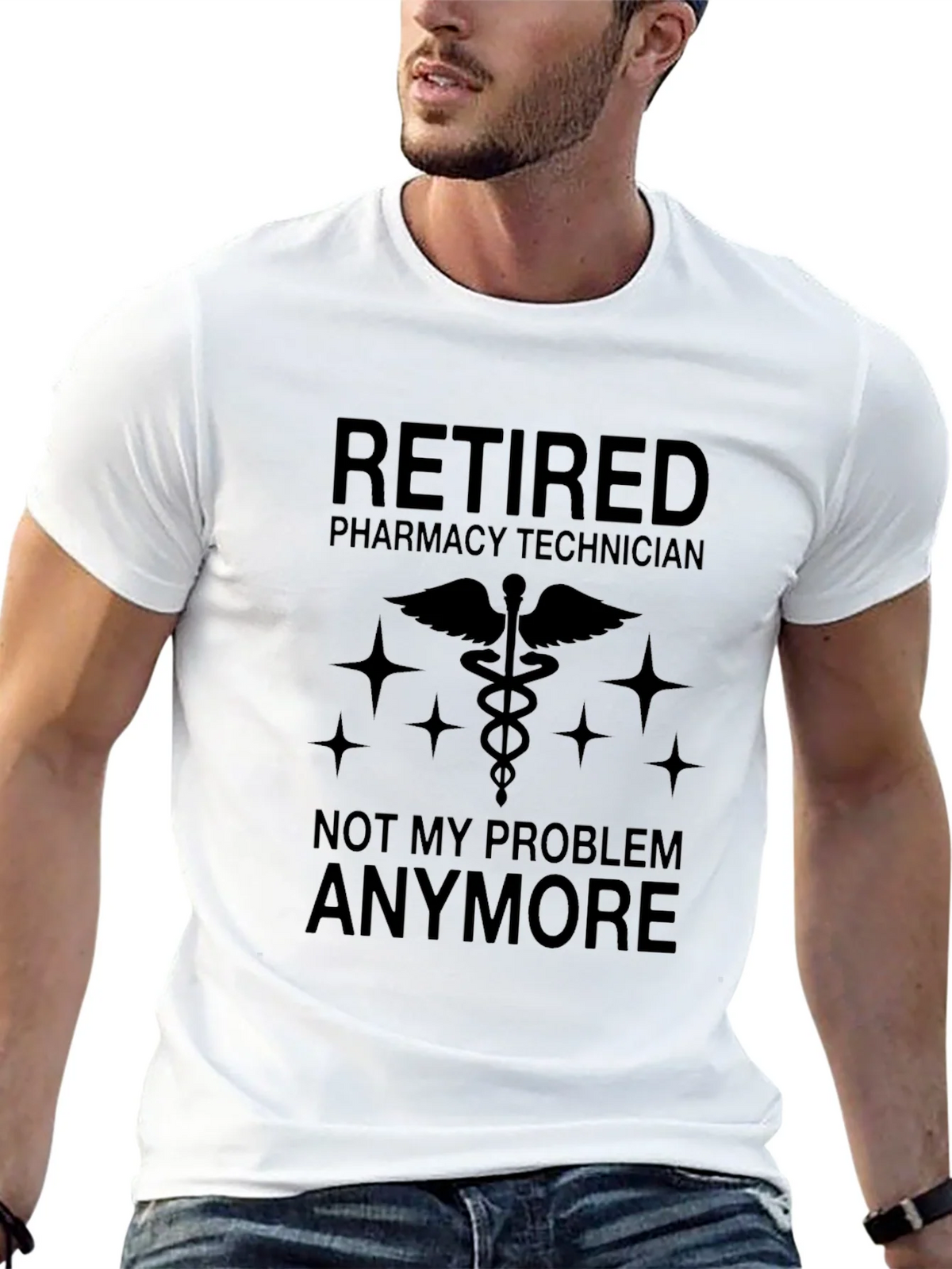 Retired Pharmacy Technician T-Shirt product image 12
