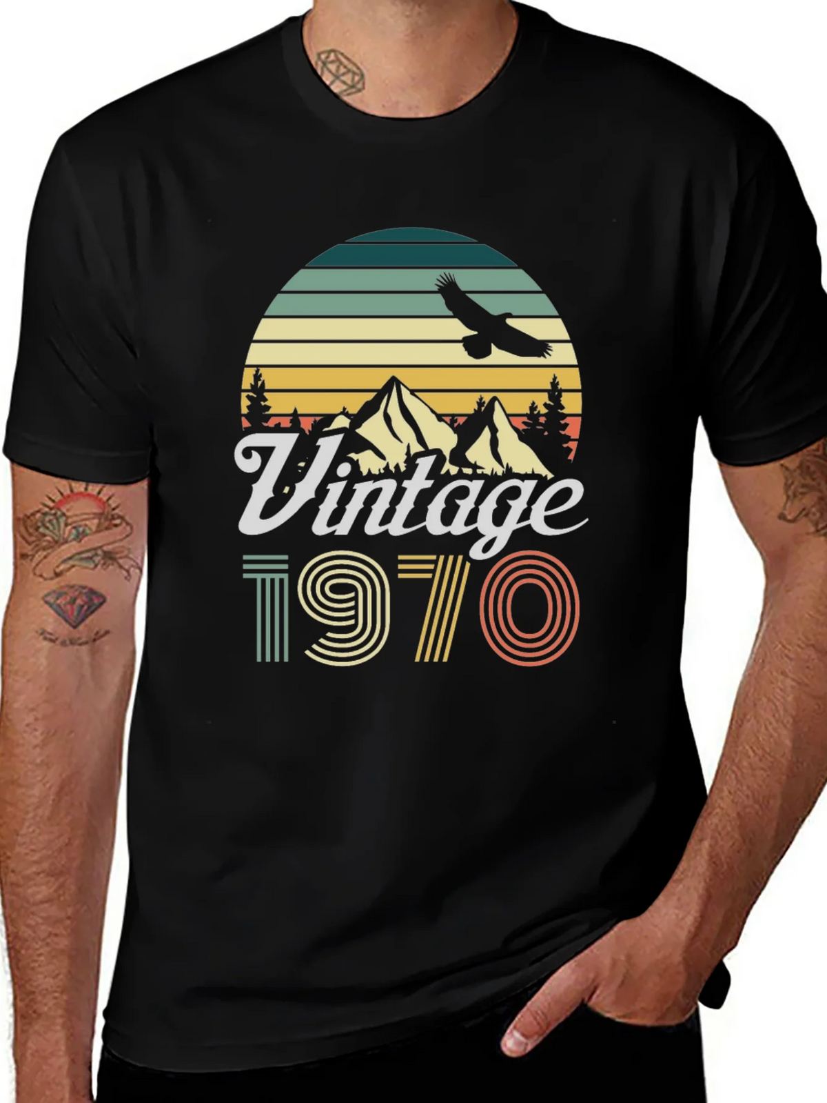 Vintage 1970 Graphic Tee - Retro Style product image 1