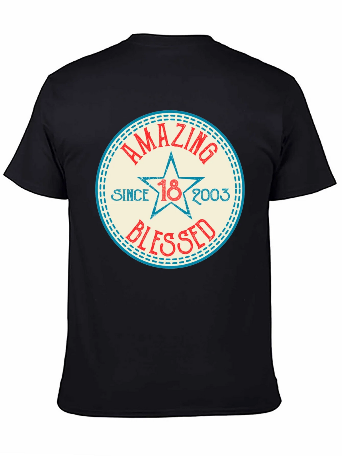 Amazing Since 2003 Blessed T-Shirt product image 4