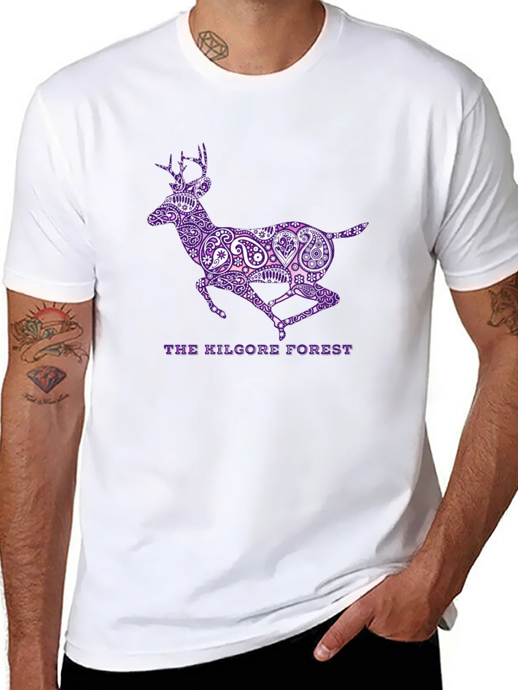 The Kilgore Forest Deer Graphic T-Shirt product image 7