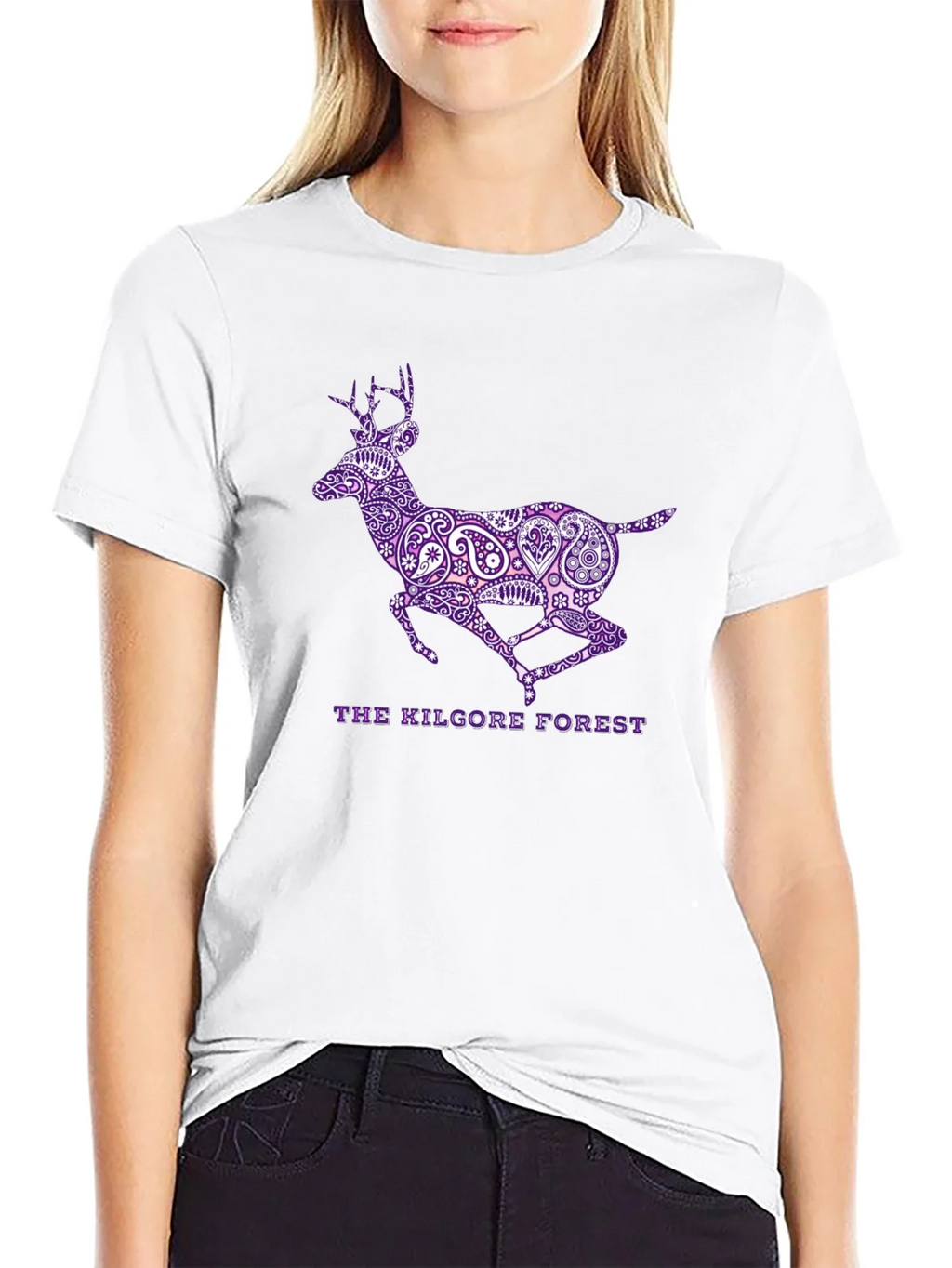The Kilgore Forest Deer Graphic T-Shirt product image 8