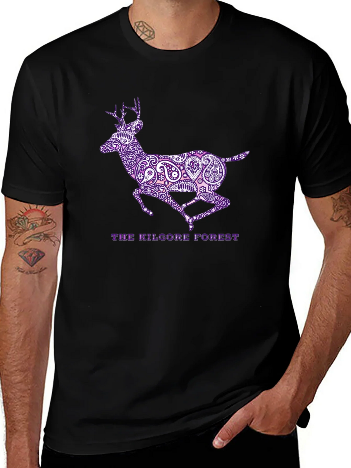 The Kilgore Forest Deer Graphic T-Shirt product image 1