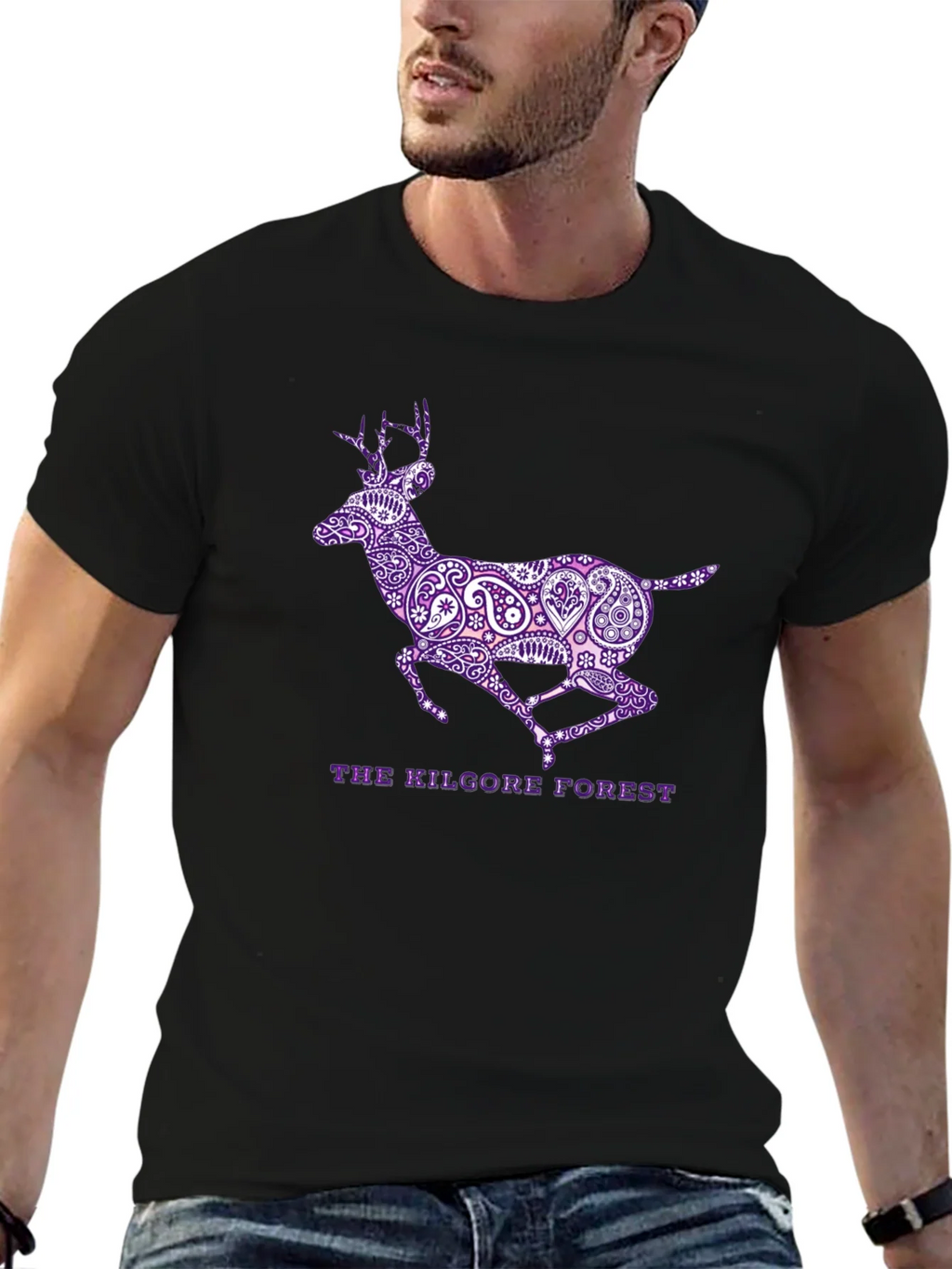 The Kilgore Forest Deer Graphic T-Shirt product image 6