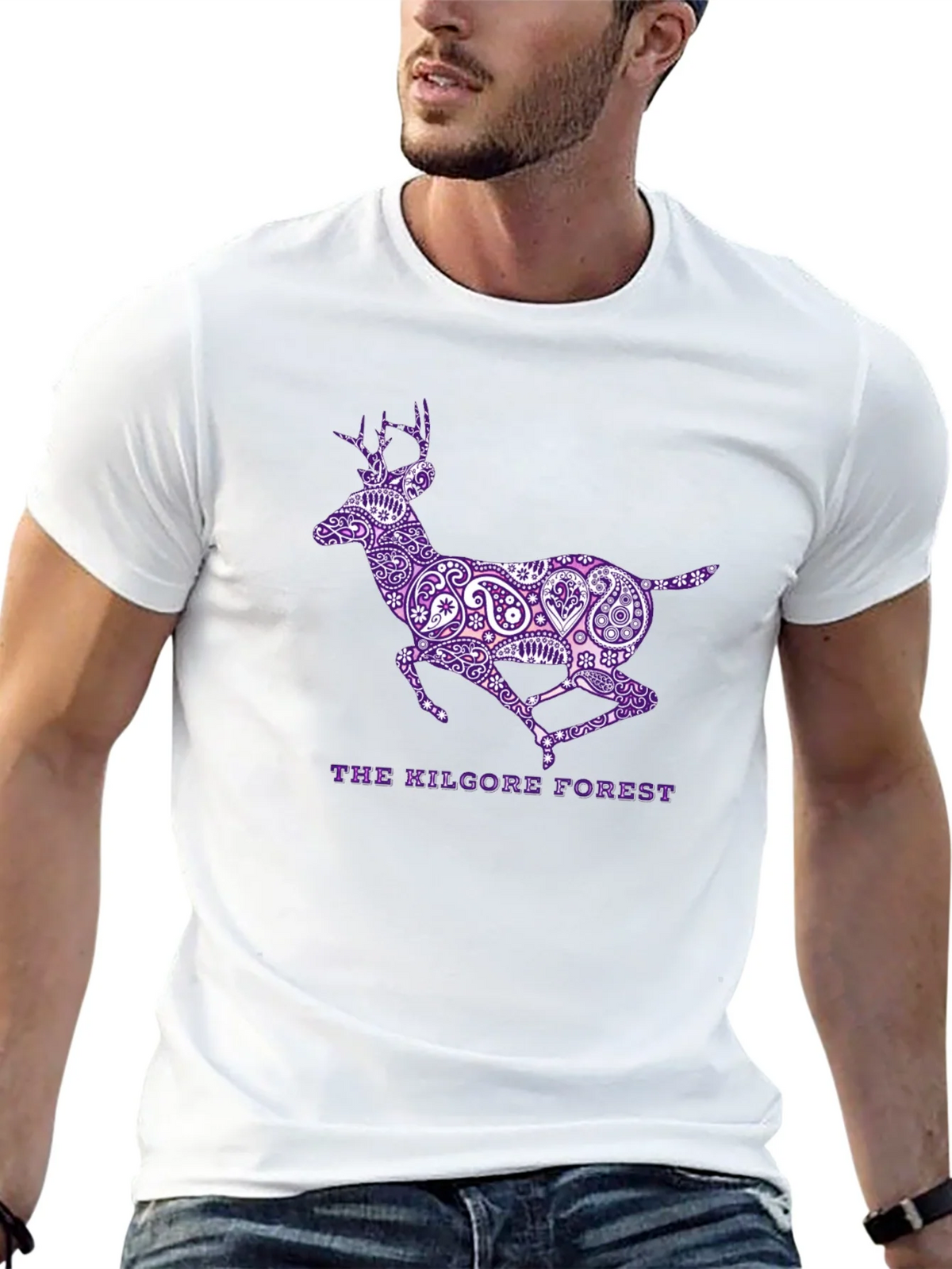 The Kilgore Forest Deer Graphic T-Shirt product image 12