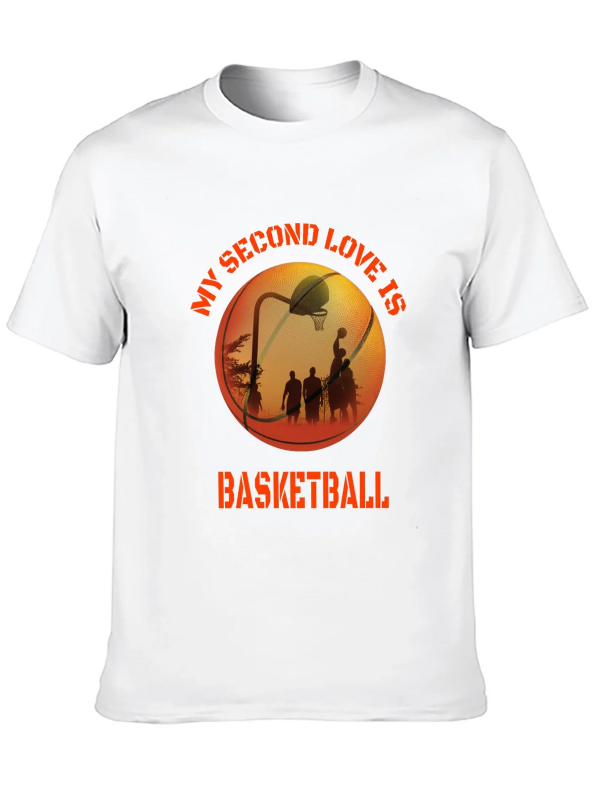 Basketball Second Love Graphic T-Shirt product image 7