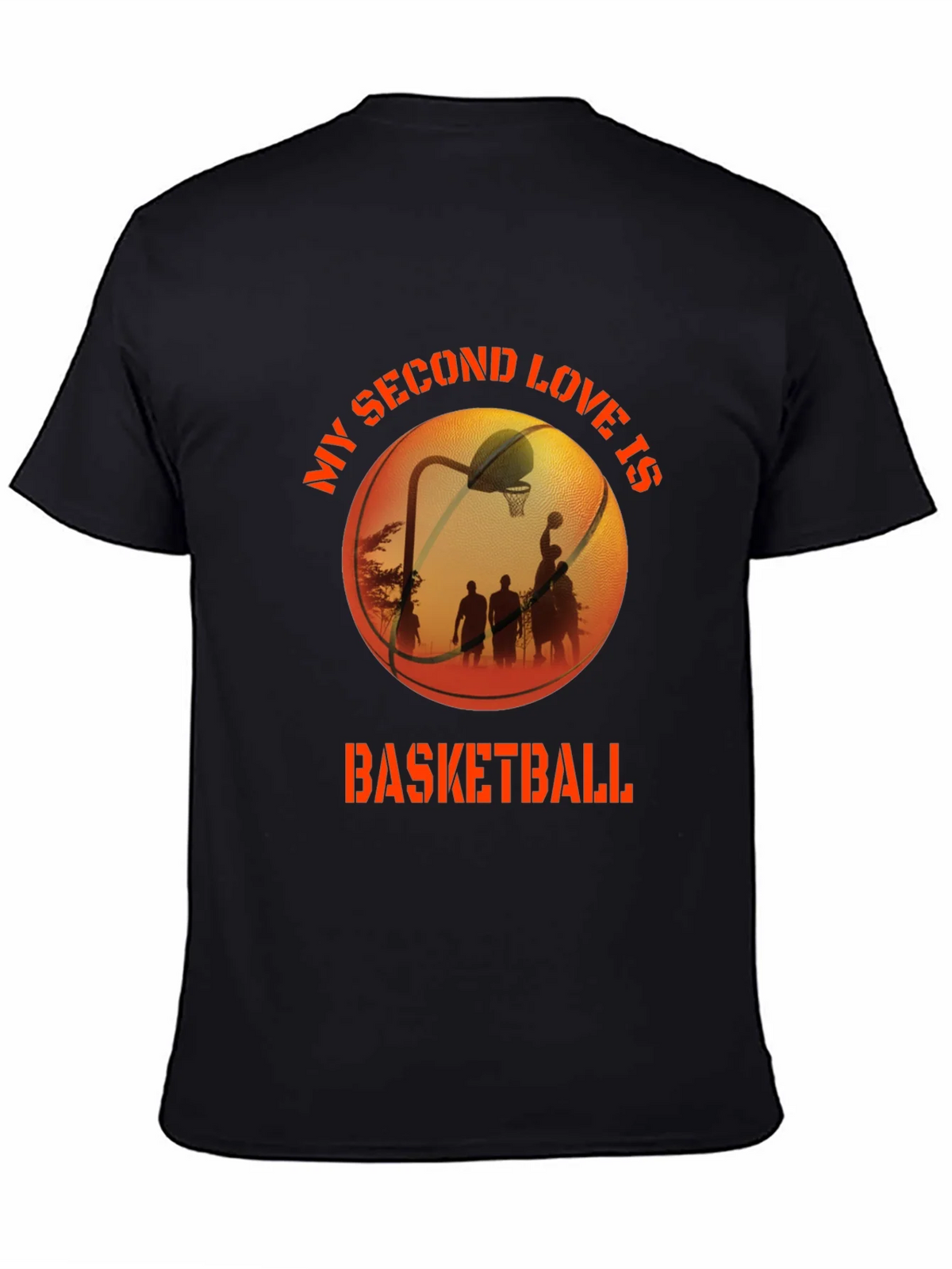 Basketball Second Love Graphic T-Shirt product image 3