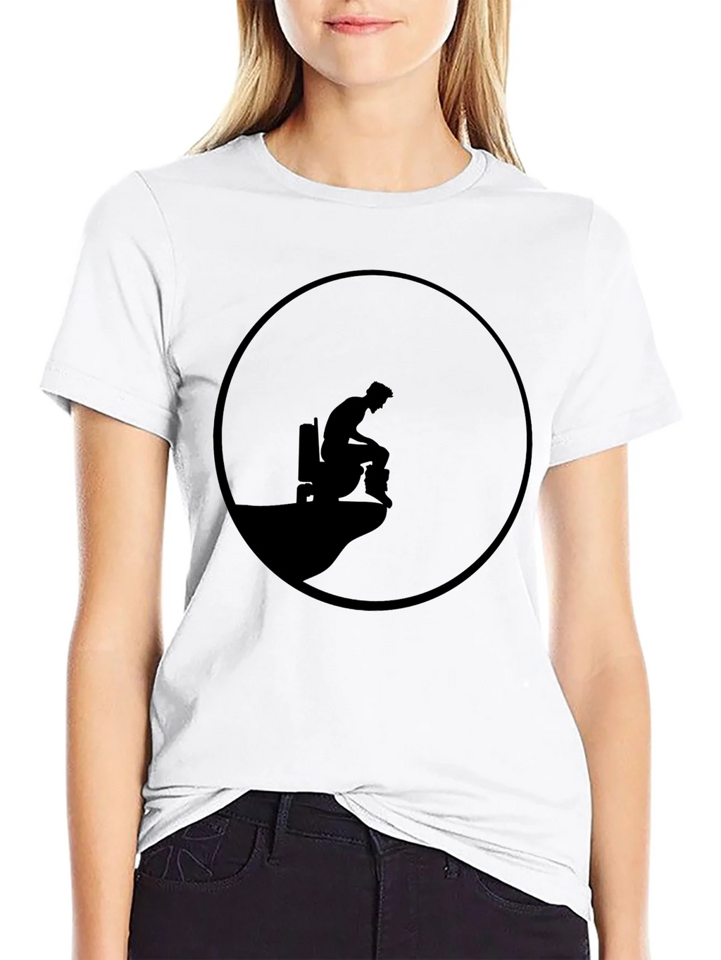 Mens Black Graphic Tee - Cliff Edge Design product image 8