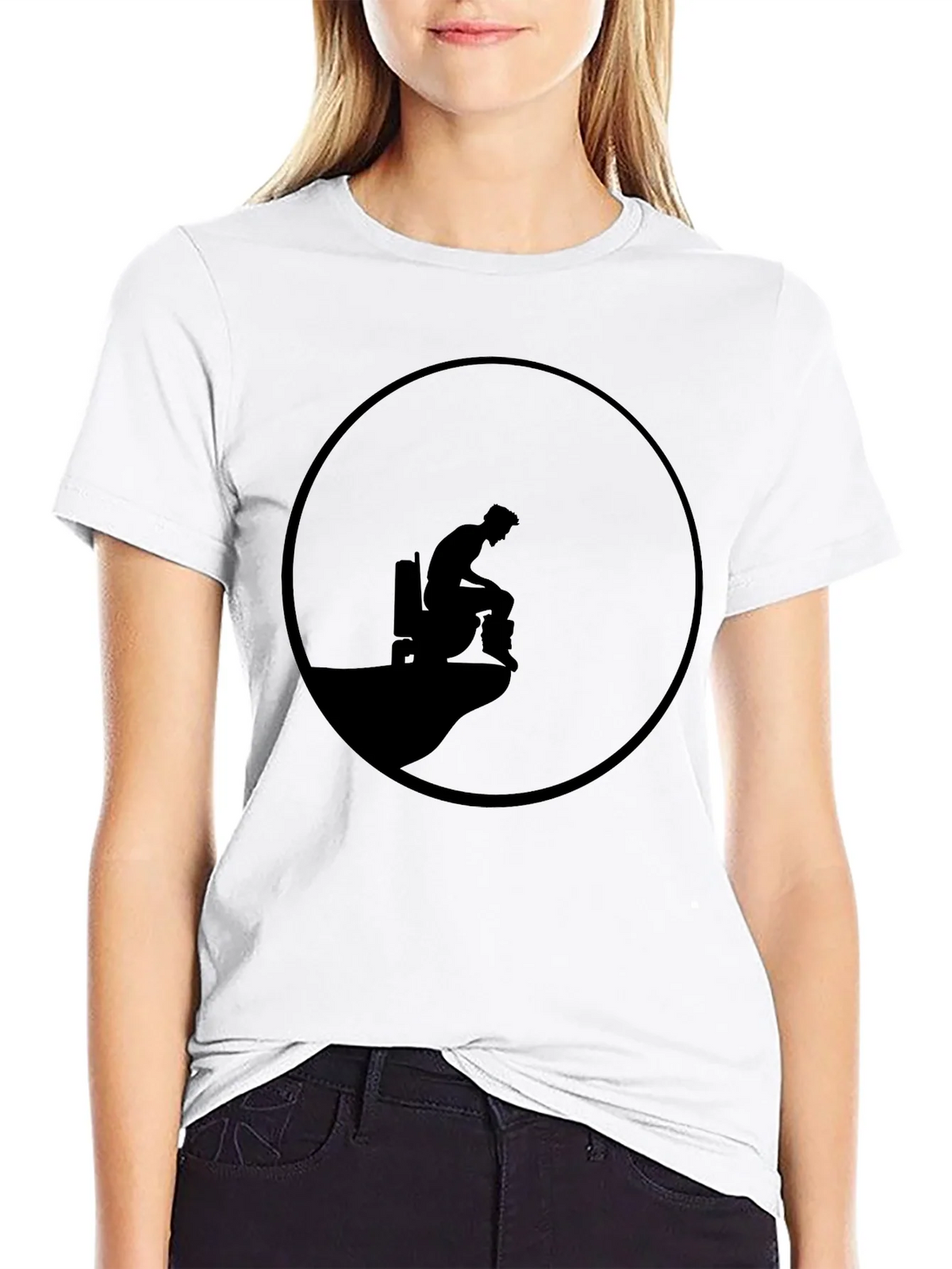 Mens Black Graphic Tee - Cliff Edge Design product image 8