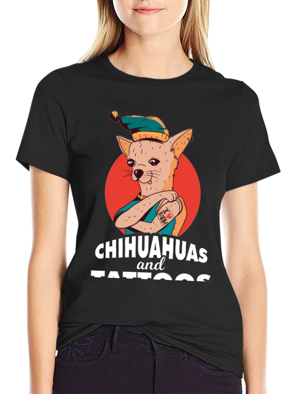 Chihuahua and Tattoos T-Shirt product image 2