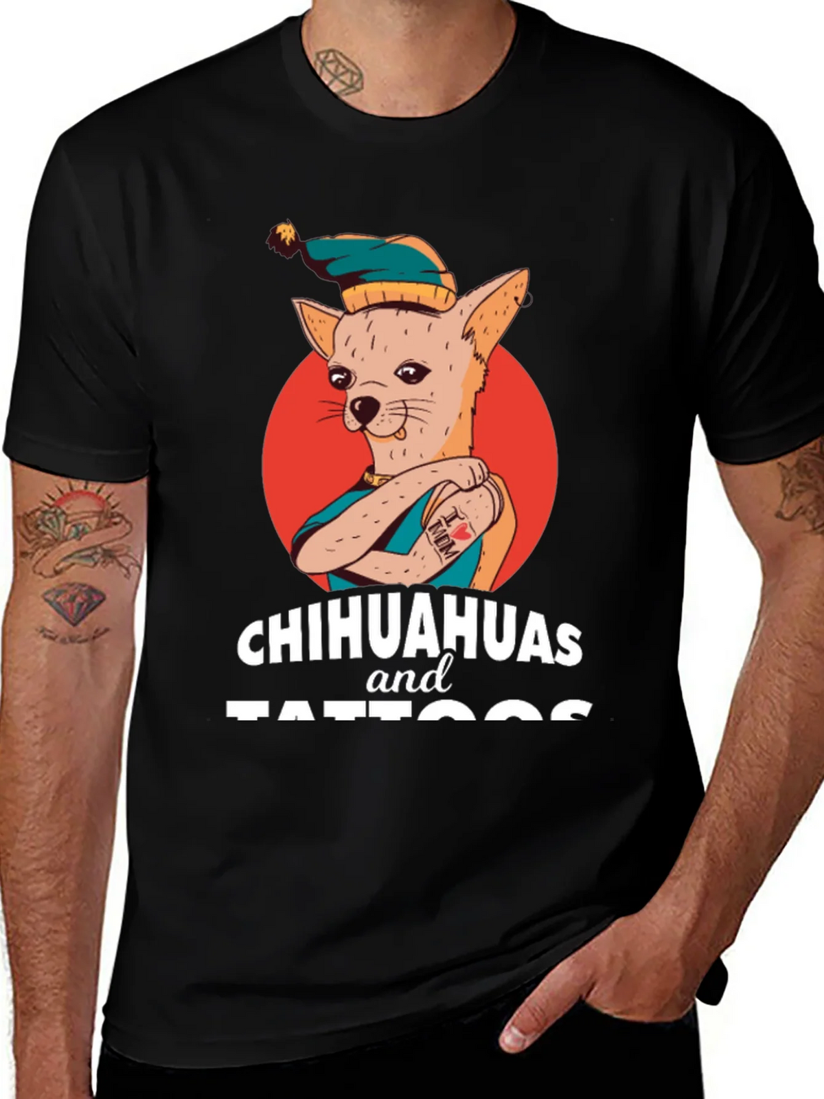 Chihuahua and Tattoos T-Shirt product image 1