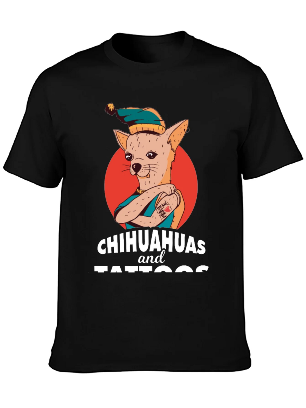 Chihuahua and Tattoos T-Shirt product image 3