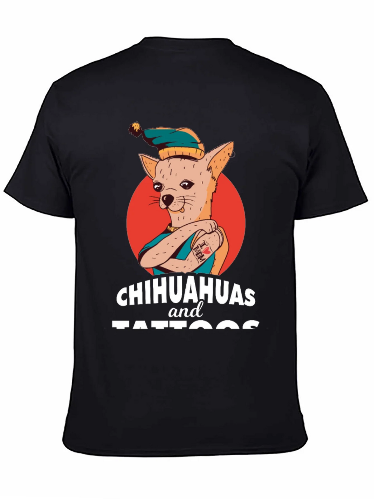 Chihuahua and Tattoos T-Shirt product image 4