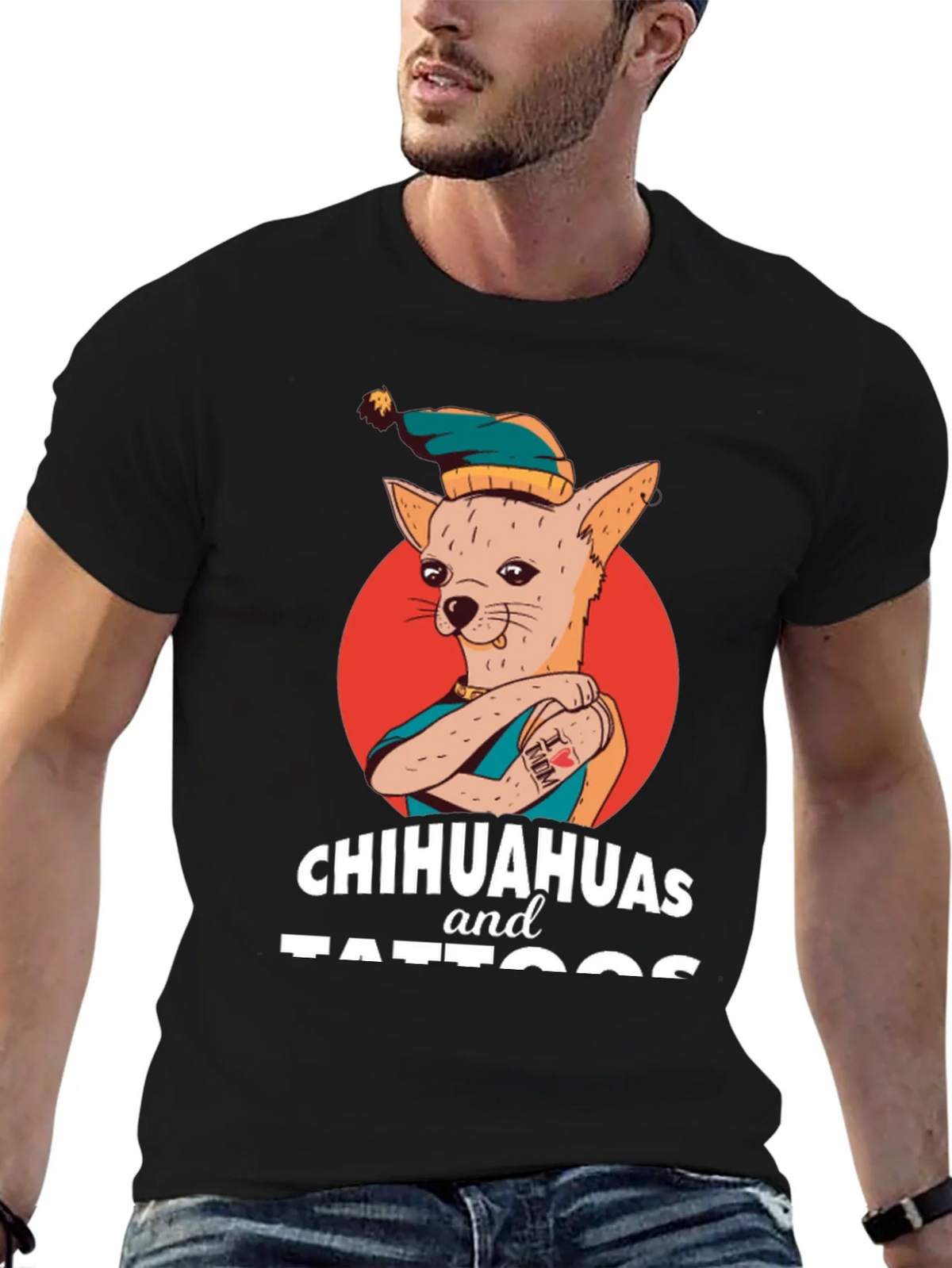 Chihuahua and Tattoos T-Shirt product image 6